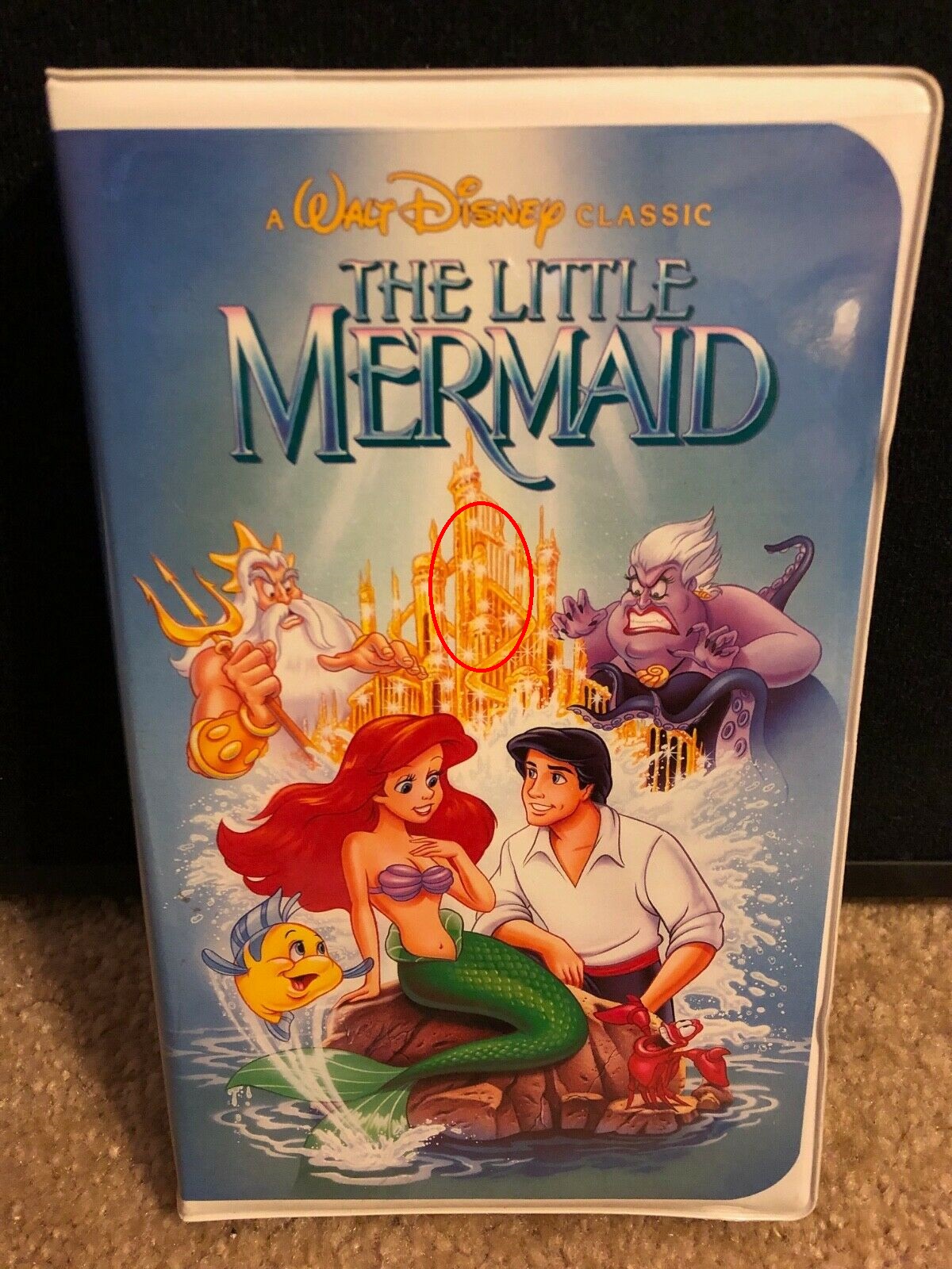 Vhs little mermaid cover camera canon